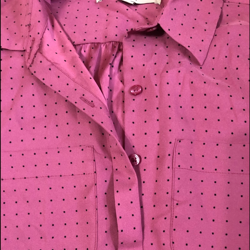 Ann Taylor Loft pullover button down - Picture 2 of 3